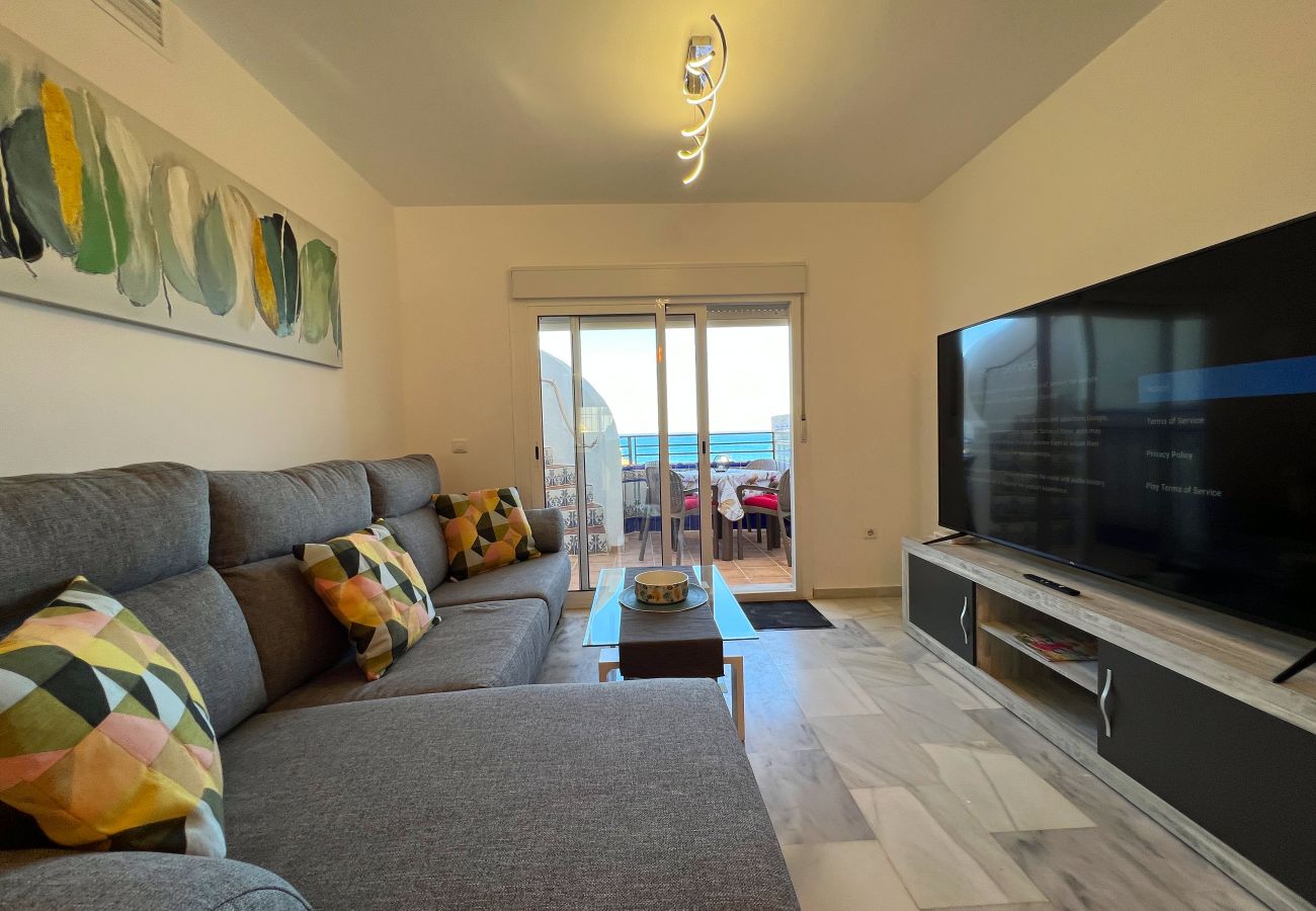 Apartment in San Luis de Sabanillas - 3003 beachfront 1. line Penthouse duplex