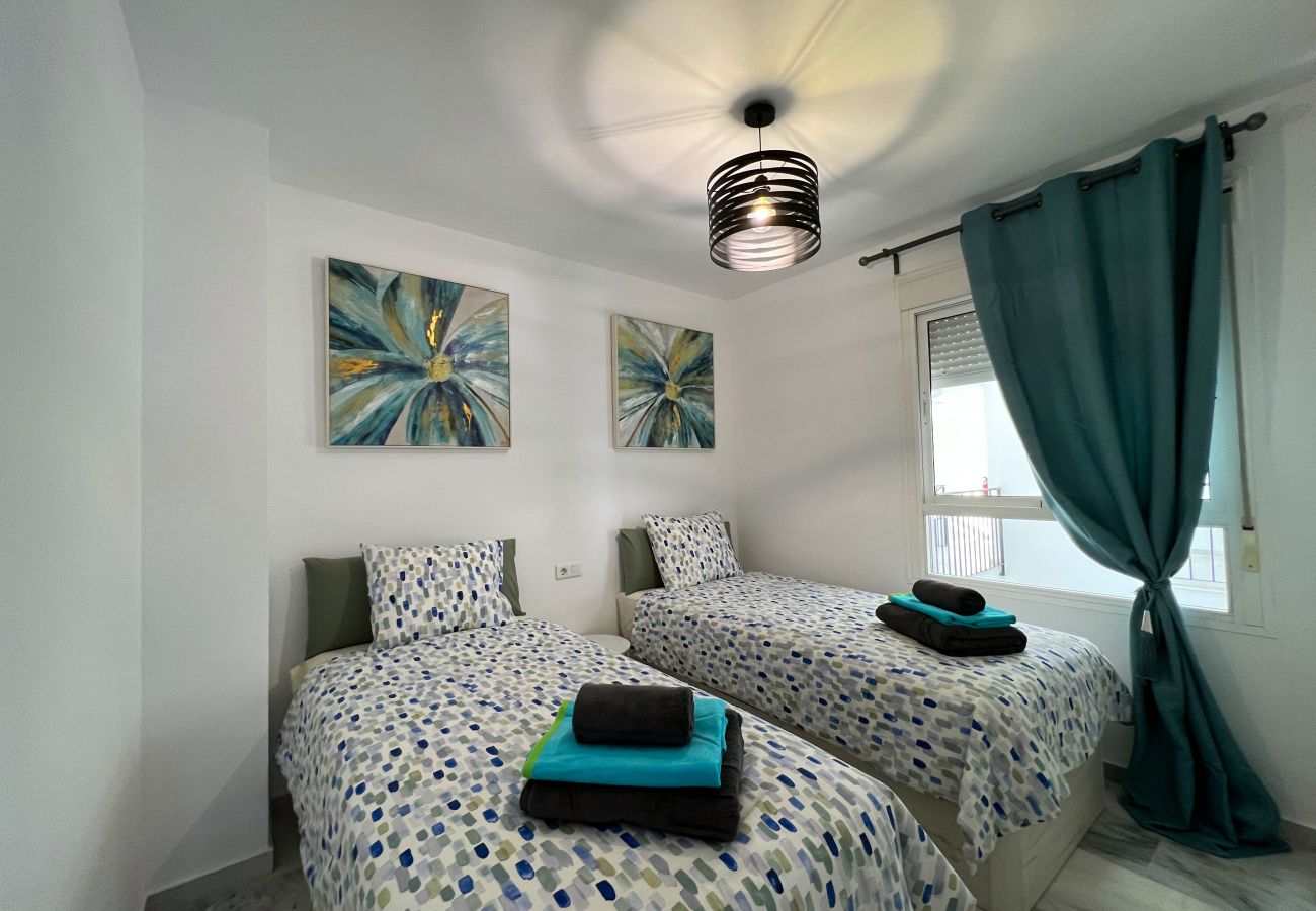 Apartment in San Luis de Sabanillas - 3003 beachfront 1. line Penthouse duplex