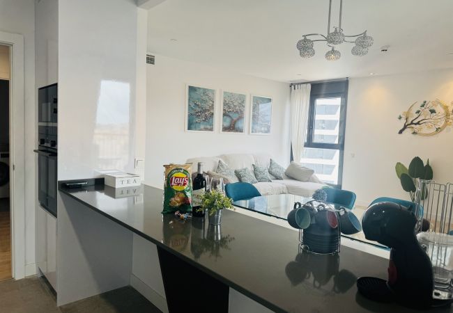 Apartment in Málaga - Luxurious apartment in the center of Malaga, 17th floor Apartment in Málaga - Luxurious apartment in the center of Malaga, 17th floor