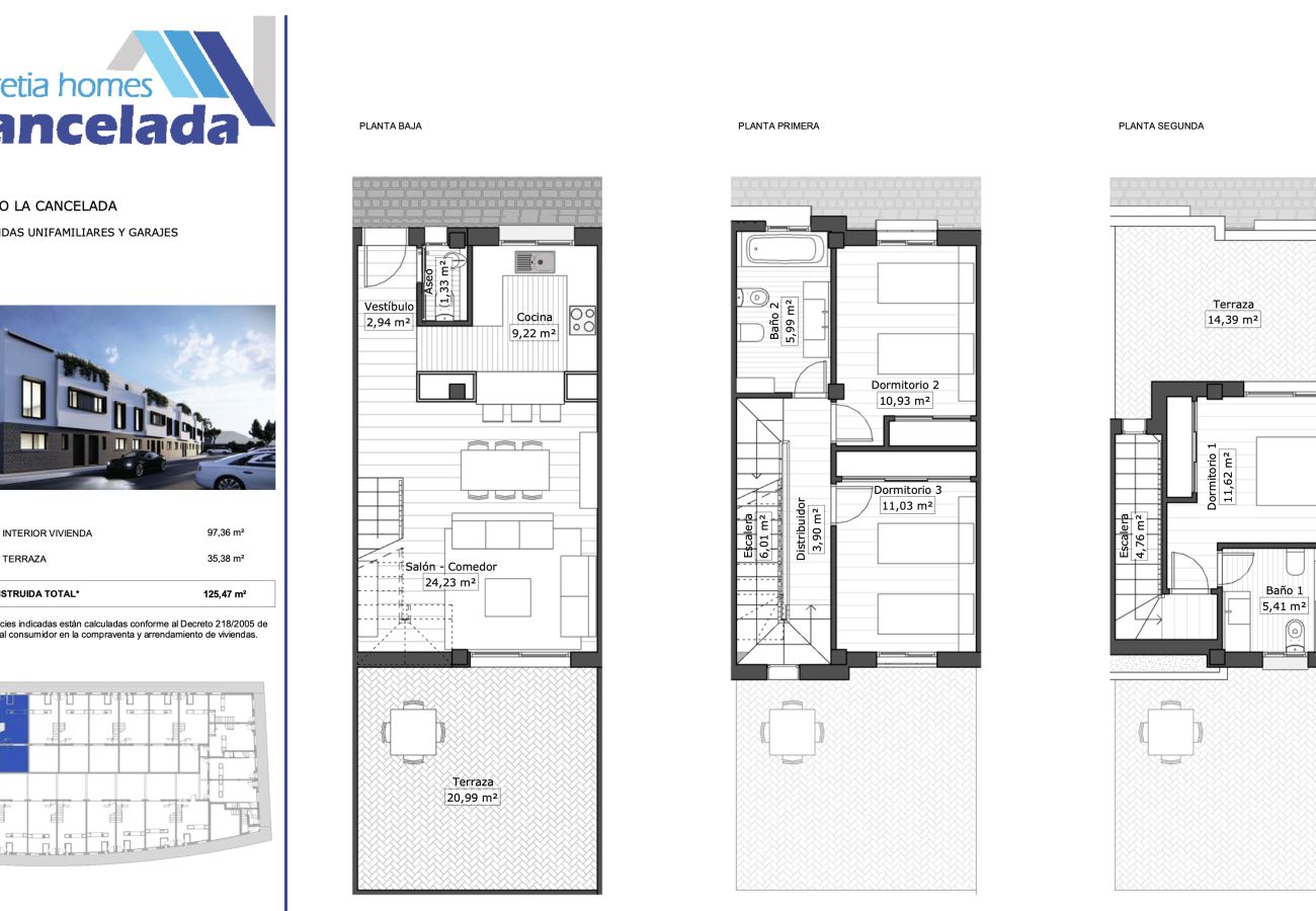Townhouse in Estepona - 3023 Modern  Townhouse Old Town Cancelada Estepona 