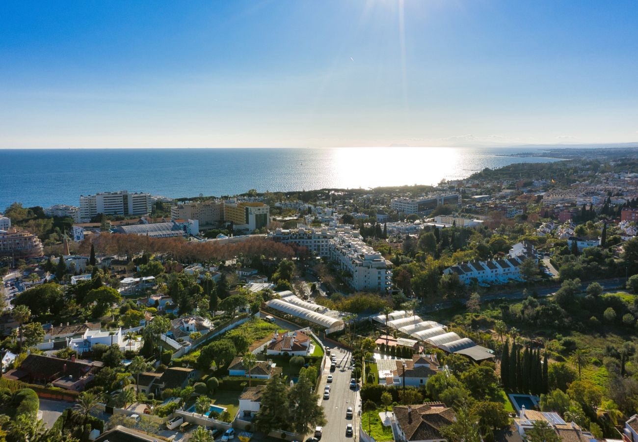 Villa in Marbella - 3088 Bungalow, nice sea views, private garden 