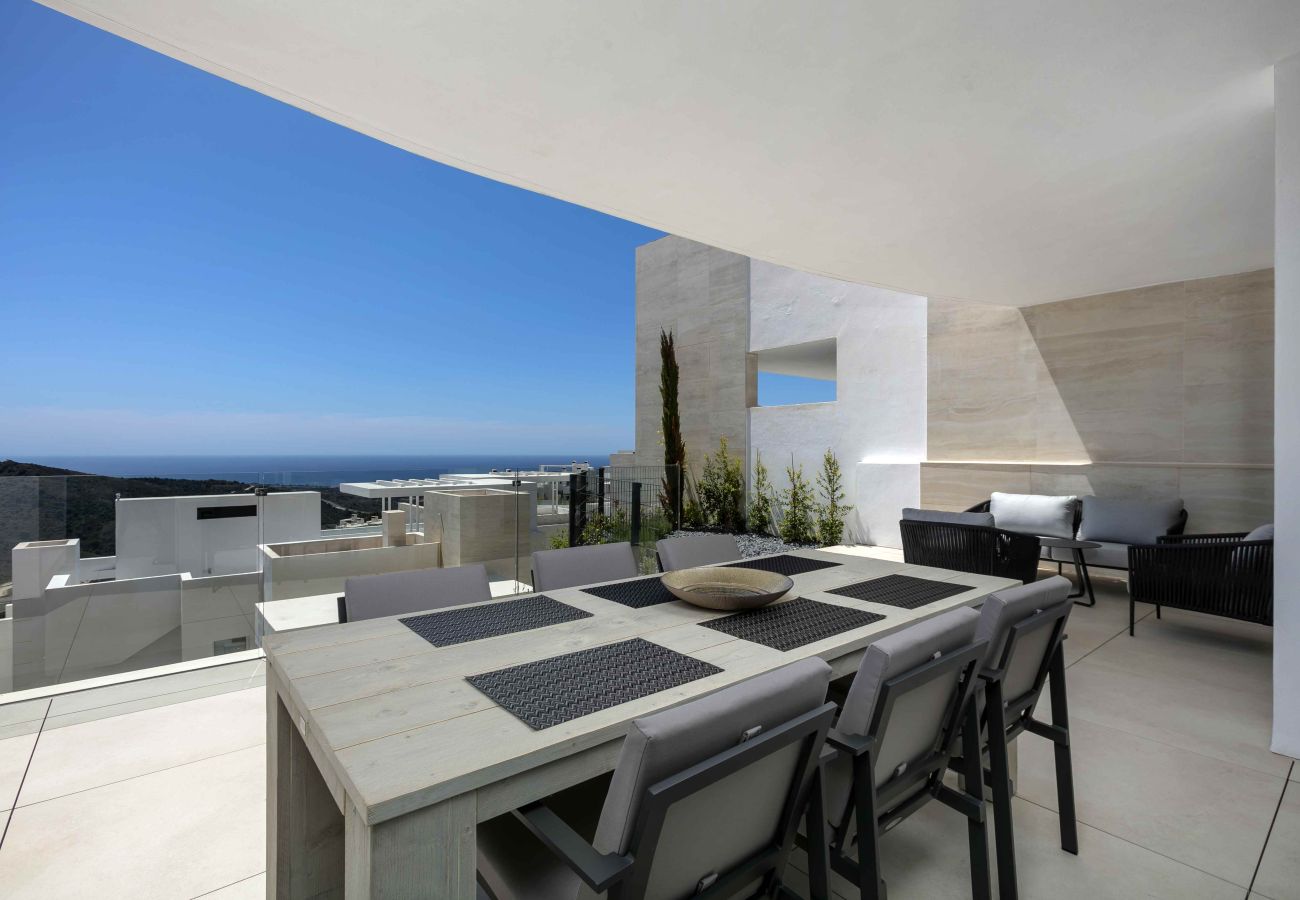 Apartment in Ojen - 3060 Apartment with extraordinary sea views in Palo Alto