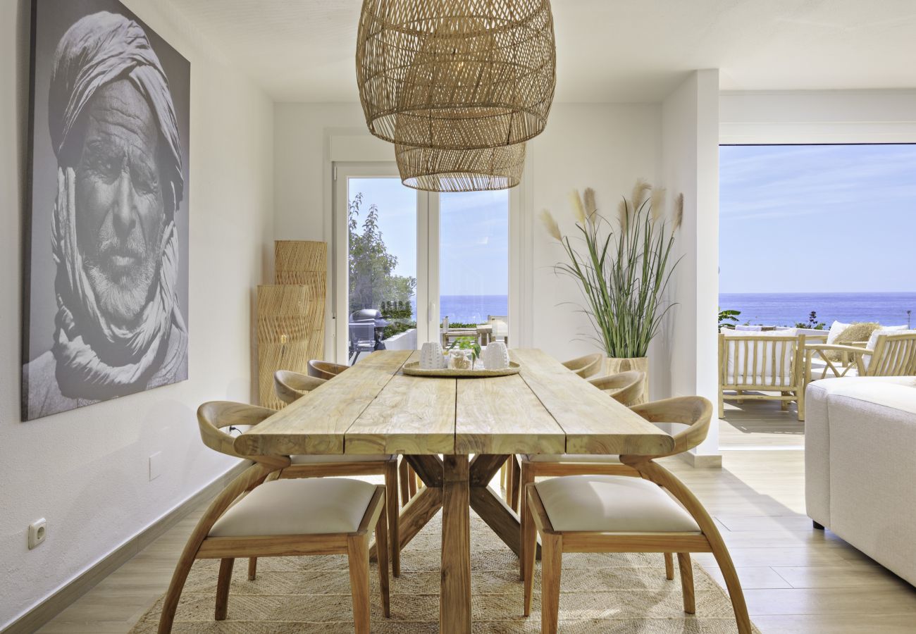 Terraced House in Manilva - 3129 Beachfront townhouse in Aldea Beach