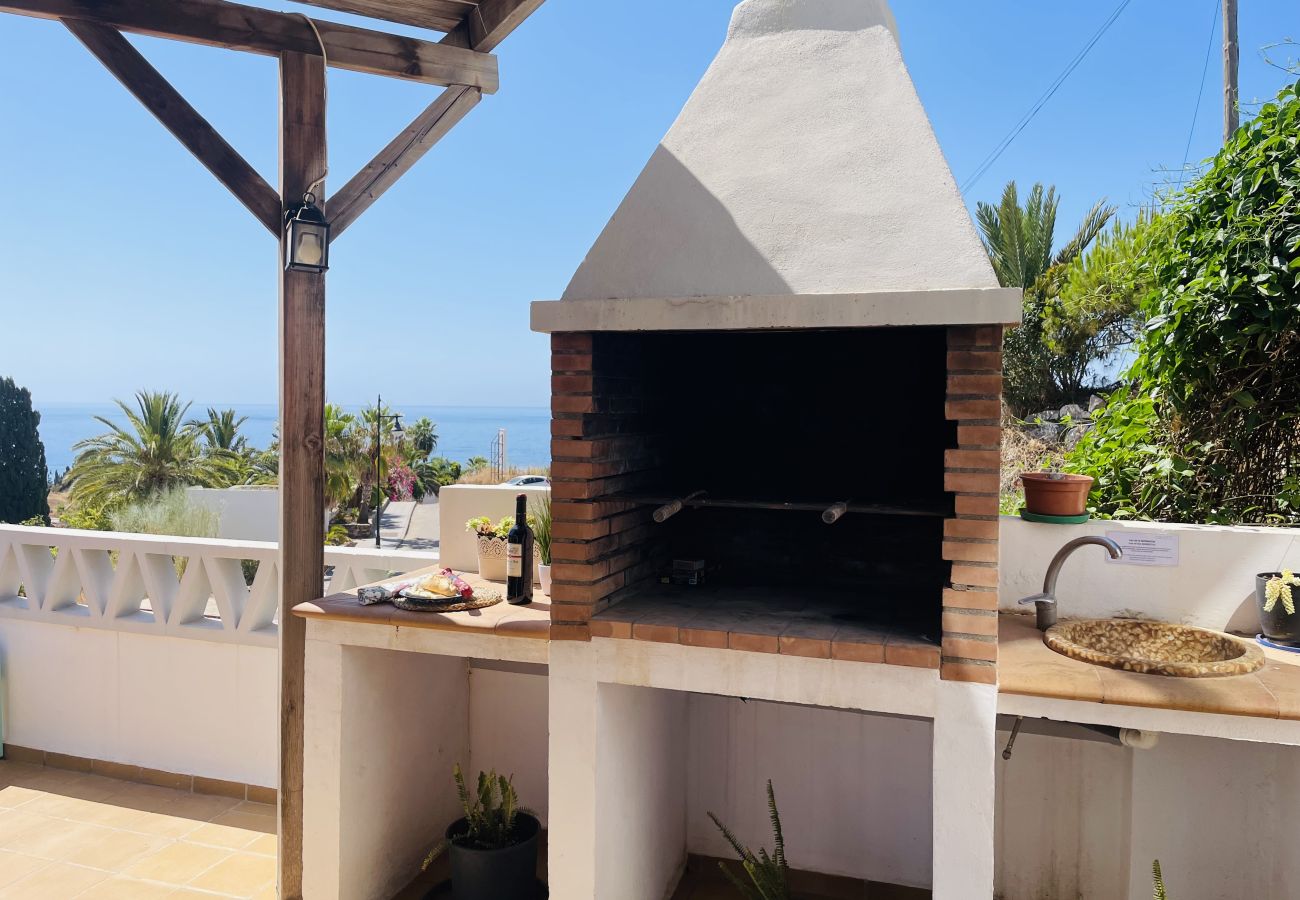 Terraced House in Torrox Costa - White House with Sea Views by At Home Costa del Sol