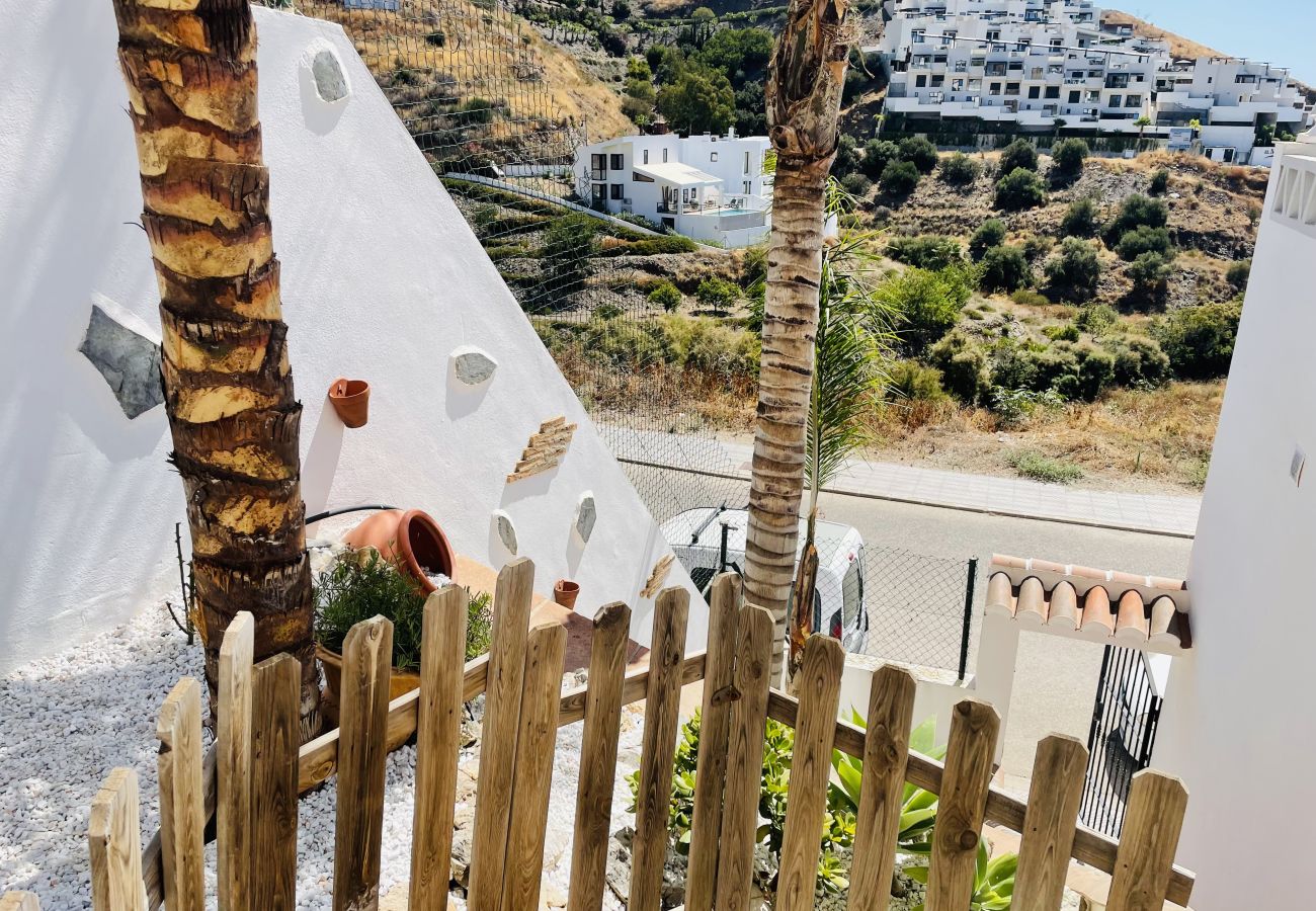 Terraced House in Torrox Costa - White House with Sea Views by At Home Costa del Sol