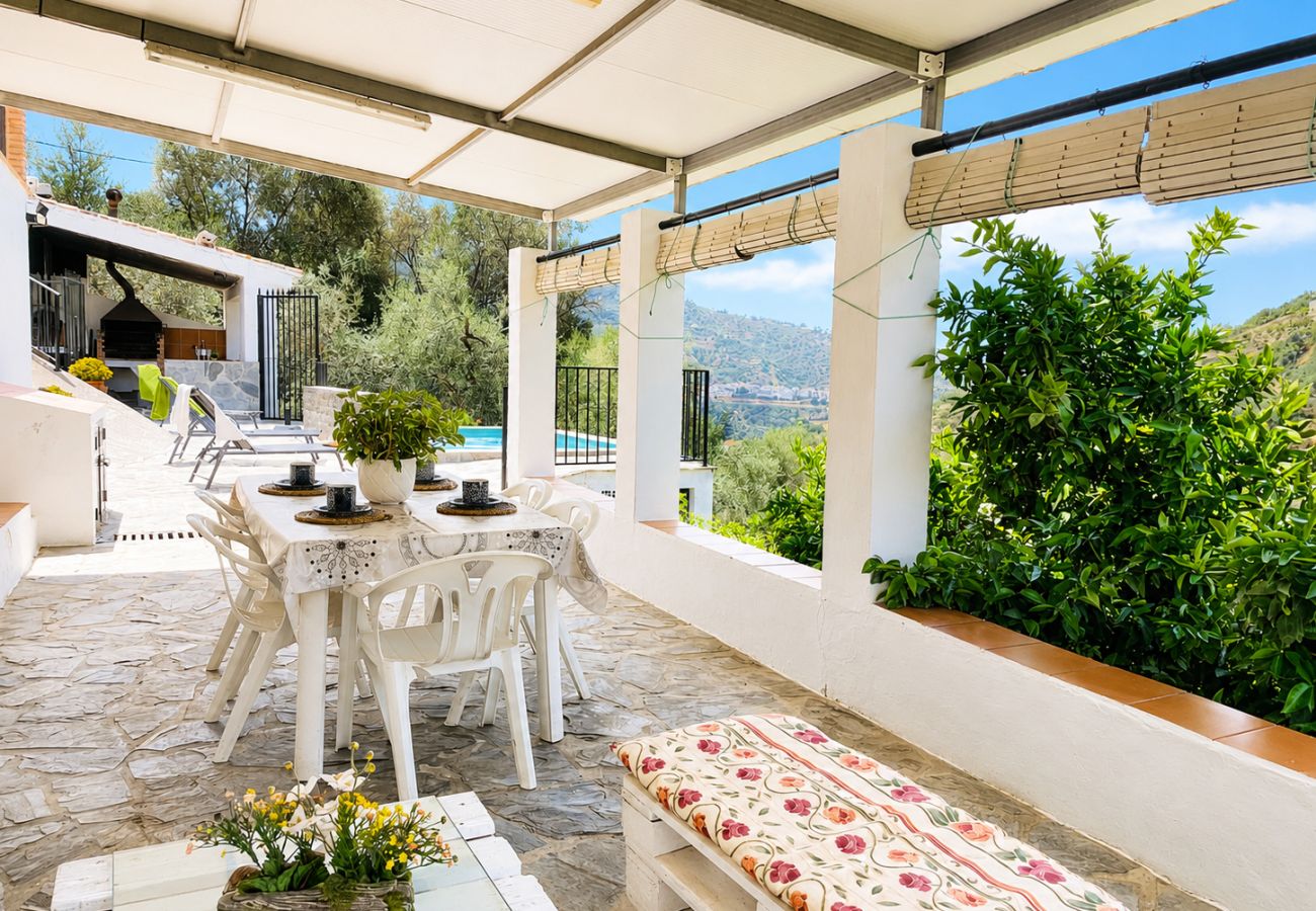 Cottage in Sayalonga - Cortijo Majuelo – Sayalonga | Private Pool, Mountain Views